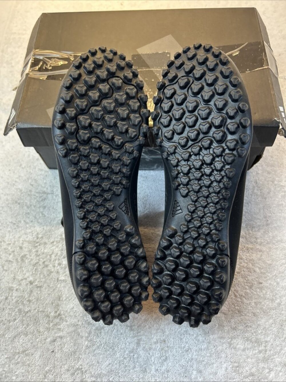Adidas Kids Size 6 X Crazyfast.4 Turf TF Black Soccer Shoes Cleats NEW in Box - Picture 5 of 10